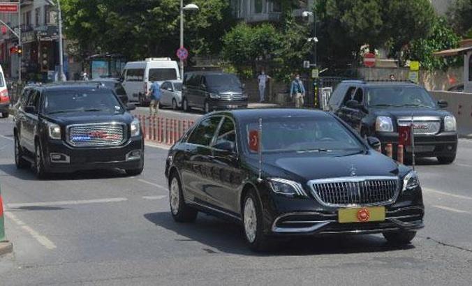 Cumhurbaşkanı Erdoğan Vahdettin Köşkü'ne geçti