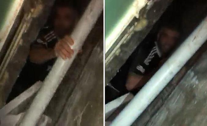 Kendisini yakalamaya gelen polislere, 'Ayıp size' dedi