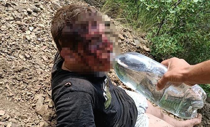 Kayıp genç, 2 gün sonra dağda yaralı bulundu