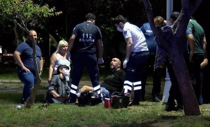 Kadıköy'de evlilik teklifi için gittikleri parkta kurşunların hedefi oldular
