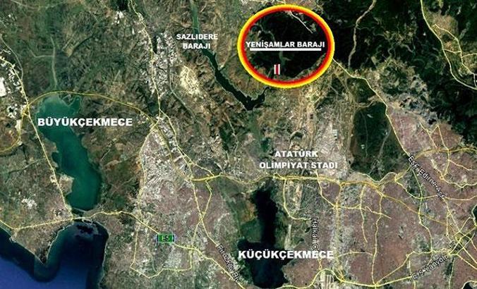 DSİ, Sazlıdere Barajı'nın doğu kolu üzerine yeni bir baraj yapacak