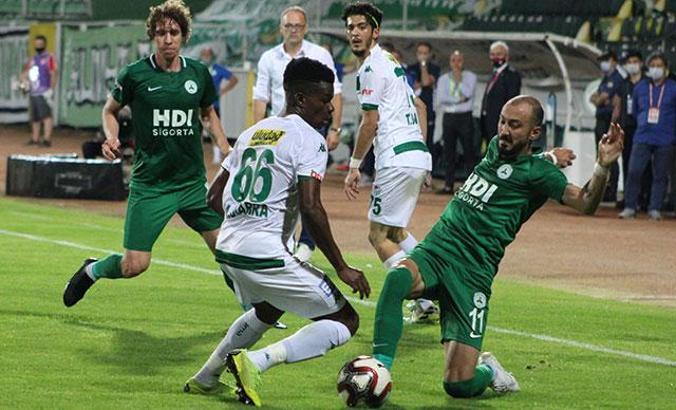 Giresunspor - Bursaspor: 0-1