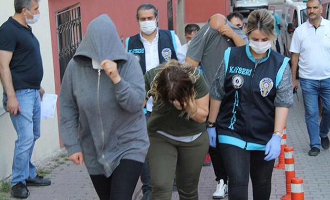 Kayseri'de fuhuş operasyonu: 3'ü kadın 8 gözaltı