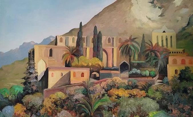 Sanatçı Nazarkulov üç eserini tuvale yansıttı