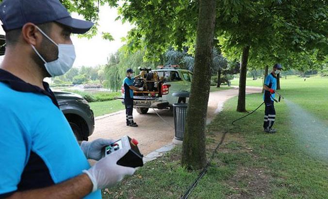 Başakşehir’de sivrisineklerle mücadele sürüyor