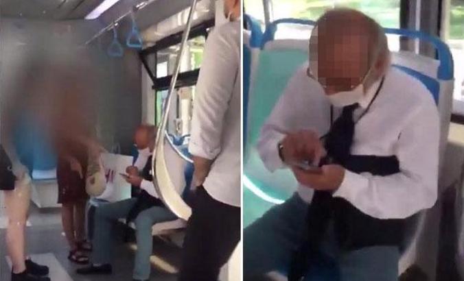 Emekli hakime fotoğraflı taciz iddiası