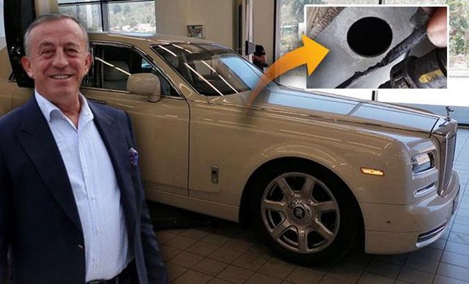 Ali Ağaoğlu'nun lüks otomobilinin kablolarını fareler kemirdi