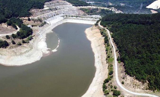 İstanbul'un su ihtiyacını karşılayan Trakya'daki barajlar kurudu