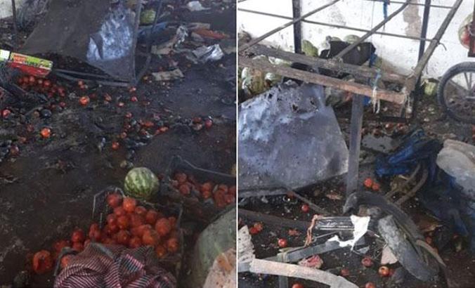 Resulayn'da pazar yerinde bombalı saldırı: 5 ölü, 12 yaralı