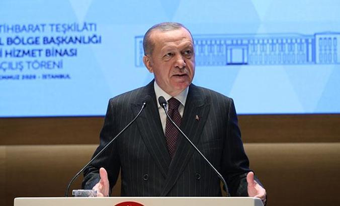 Cumhurbaşkanı Erdoğan MİT İstanbul Bölge Başkanlığı Hizmet Binasını açtı