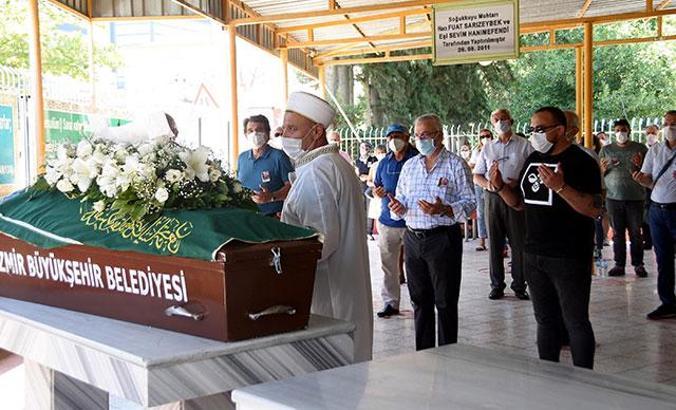 Kerem Bursin'in babaannesi son yolculuğuna uğurlandı