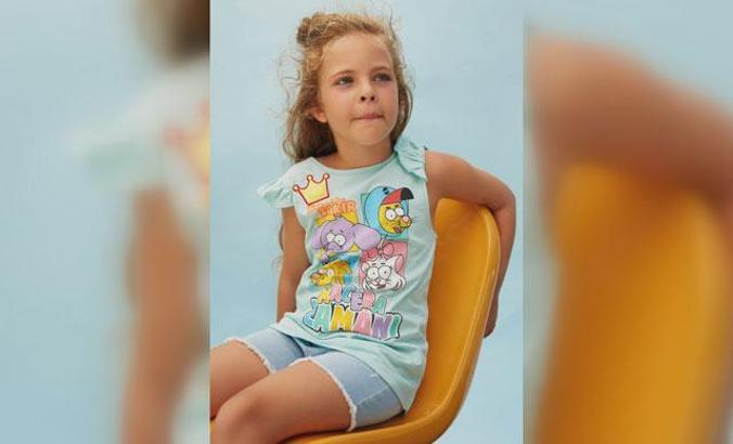 Çocuklar, sevdikleri animasyon karakterlerini üzerinde taşıyacak