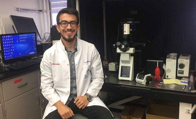 Doktor adayı Enis, dünyaca ünlü bilim dergisinde yer aldı