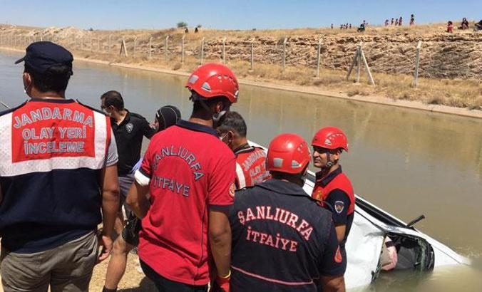 Şanlıurfa’da otomobil sulama kanalına devrildi: 3 kardeş boğuldu