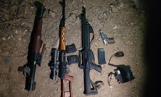 MSB: Pençe-Kaplan Operasyonu'nda ele geçirilen malzemeler imha edildi