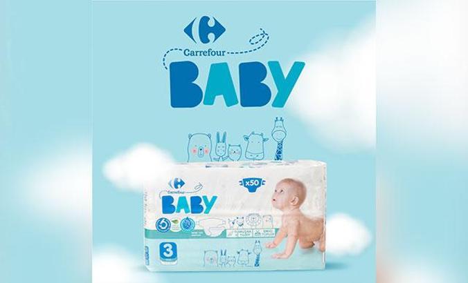 Market zinciri bebek bezi üretti