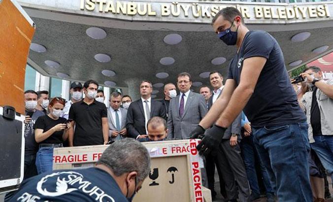 (Geniş Haber) Fatih Sultan Mehmet'in tablosu İstanbul'da