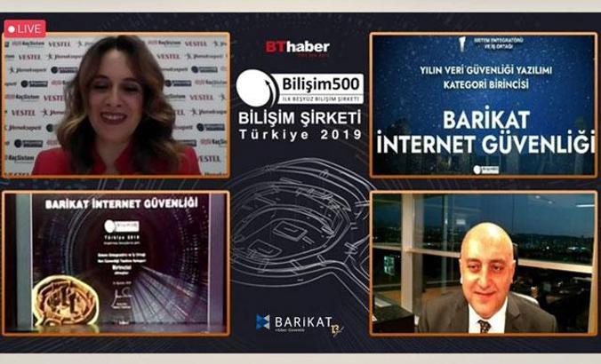 Barikat iki markasıyla Türkiye'nin 'İlk 500 Bilişim Şirketi’ arasında
