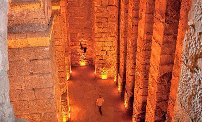 Dara'da ortaya çıkarılan sarnıç, Yerebatan'dan daha derin