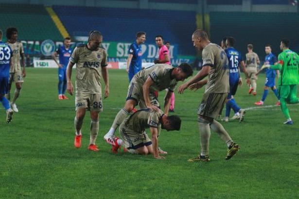Çaykur Rizespor - Fenerbahçe: 1-2