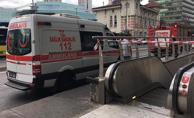 Şişli-Mecidiyeköy Metro İstasyonu'nda intihar girişimi