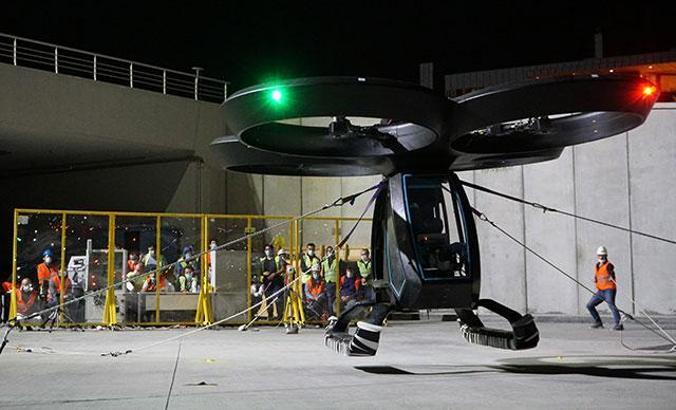 Türkiye'nin ilk uçan arabası Cezeri'nin yeni görüntüleri yayınlandı