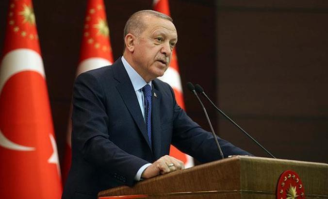 Cumhurbaşkanı Erdoğan'dan Azerbaycan'a destek mesajı