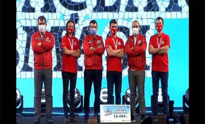 TEKNOFEST'te özgün tasarımla Türkiye 3'üncüsü oldular