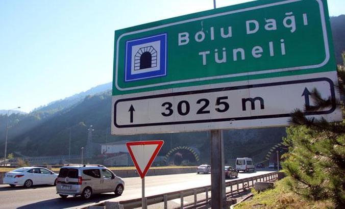 Bolu Dağı tünelinin Ankara yönü 1 ay ulaşıma kapanacak