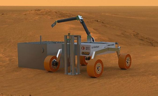 ODTÜ'lü öğrencilerin tasarladığı uzay keşif aracına ödül