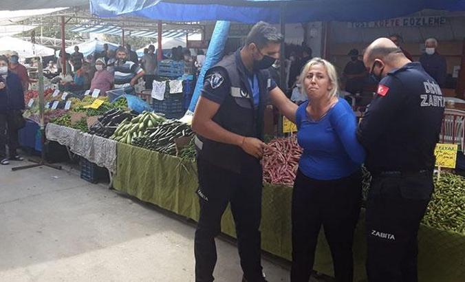 Didim’de zabıta müdürünü bıçakla yaralayan çift tutuklandı