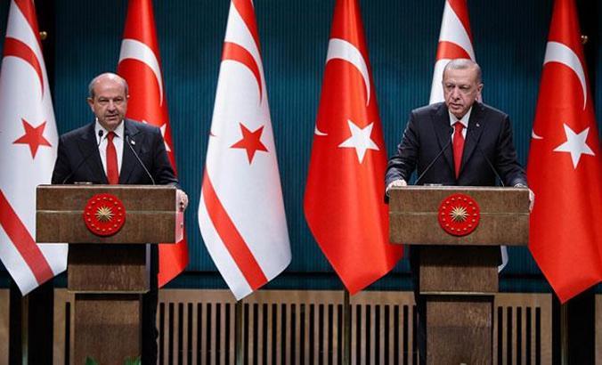 Erdoğan:  Artık iki devletli çözümün masaya getirilmesi gerektiğine inanıyoruz