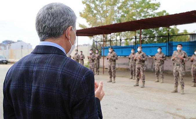 Özel harekat polisleri, dualarla Suriye’ye uğurlandı