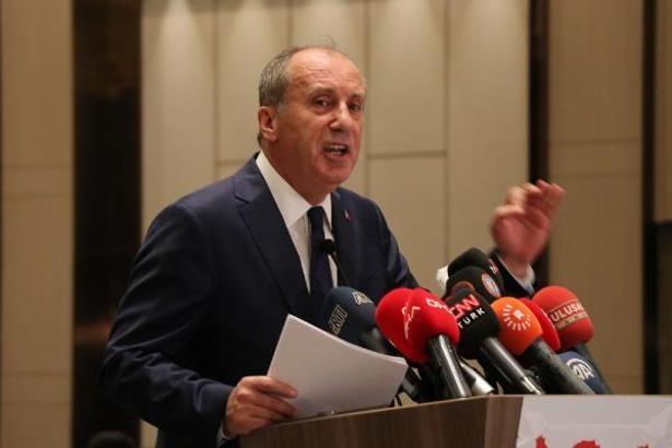 Muharrem İnce'den CHP'ye:  Seninle siyaset yapamam, benim yollarım ayrılır