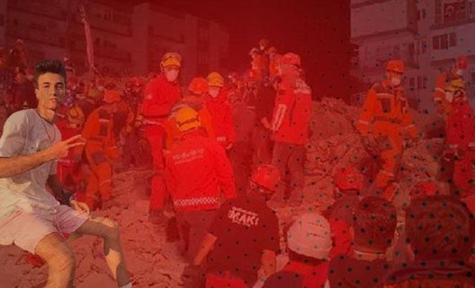 İzmir'deki depremde acı tesadüf