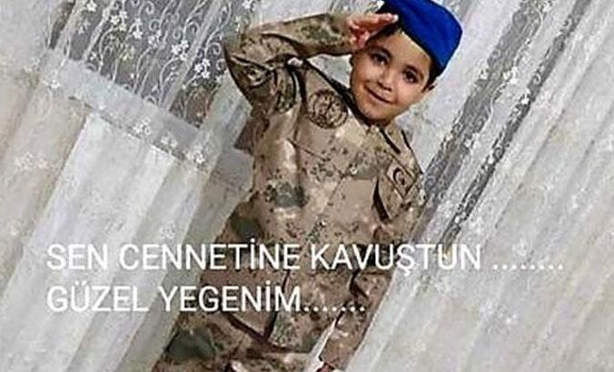 Nefes borusuna kusmuk kaçan 9 yaşındaki Arafat 1 hafta sonra hayatını kaybetti