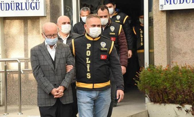 Gözaltına alınan müteahhitler, adliyeye sevk edildi