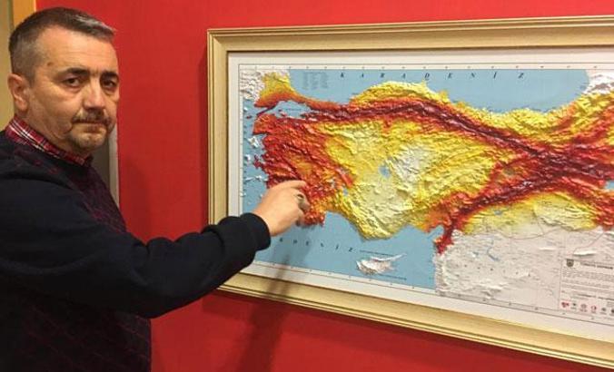 Prof. Dr. Oruç, Kuzey Anadolu fay hattının güney kolu için uyardı