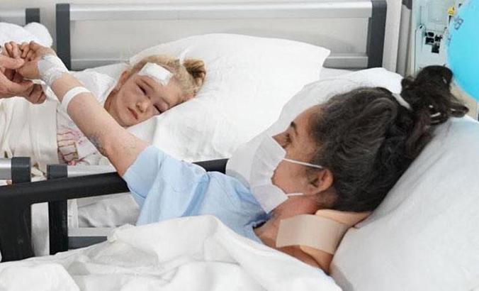 Elif Perinçek ile annesi ve ikiz ablalarının tedavisi sürüyor