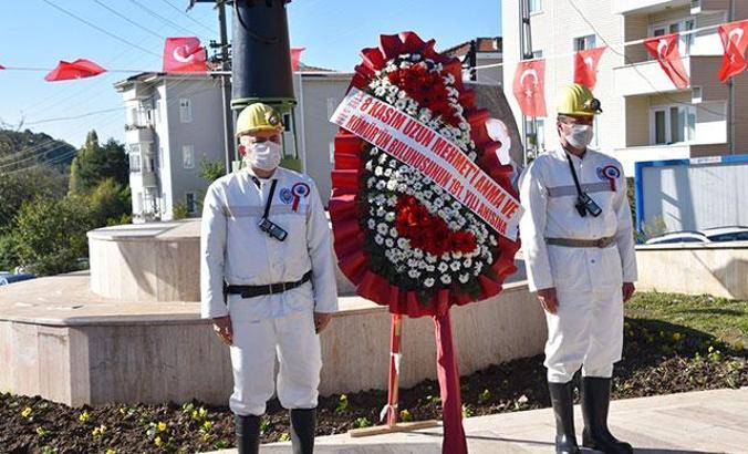 191 yıl önce Zonguldak'ta, kömürü bulan 'Uzun Mehmet' anıldı