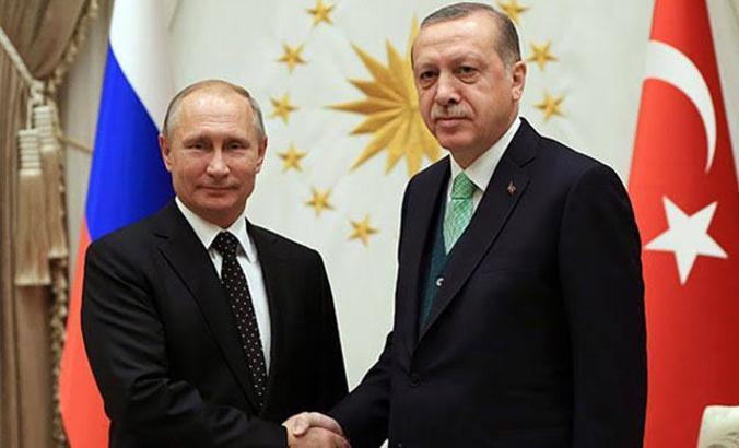 Cumhurbaşkanı Erdoğan Putin ile telefonda görüştü