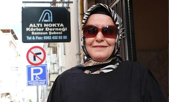 Görme engelli kadın başkanın 'Görme Engelliler Okulu' hayali