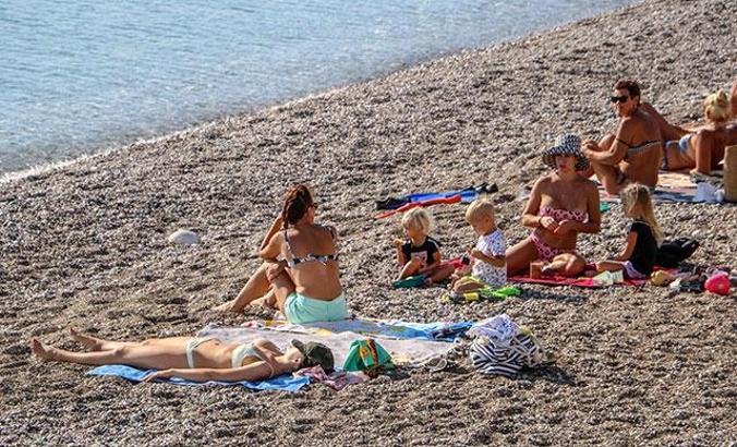Antalya'da yazdan kalma günler