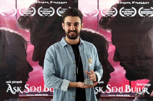 Genç oyuncuya Uluslararası Film Festivali’nden ödül