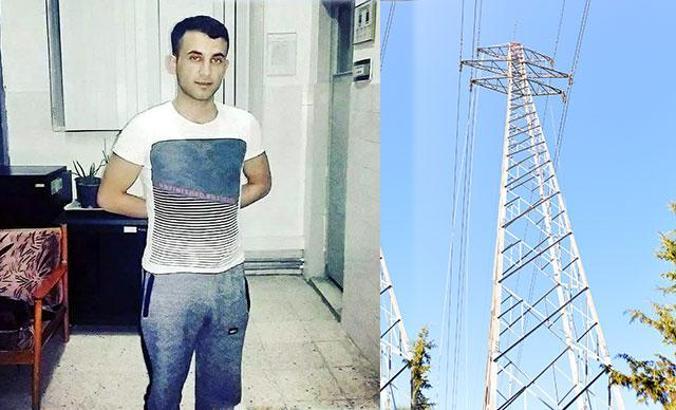 Yüksek gerilim hattında bakım-onarım çalışması yapan işçi akıma kapıldı