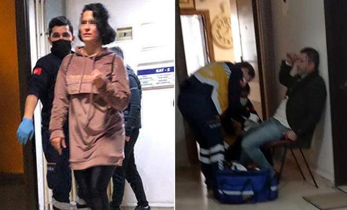 Eski sevgilisine bıçakla saldırdı