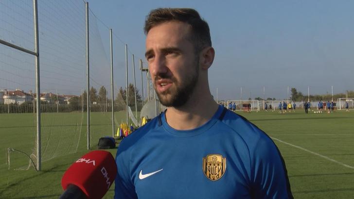 Ankaragücülü Cekici: Amacımız taraftarımızı ve camiamızı mutlu etmek