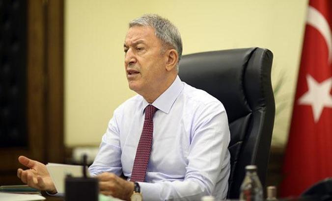Bakan Akar: Hafter'e yapılan tüm dış yardımların bir an önce kesilmesi şart