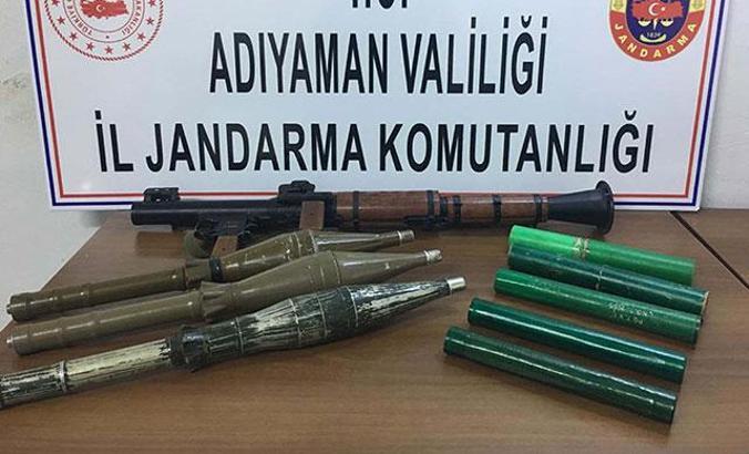 PKK’ya ait 3 odalı mağarada 1 askeri şehit eden roketatar ele geçirildi