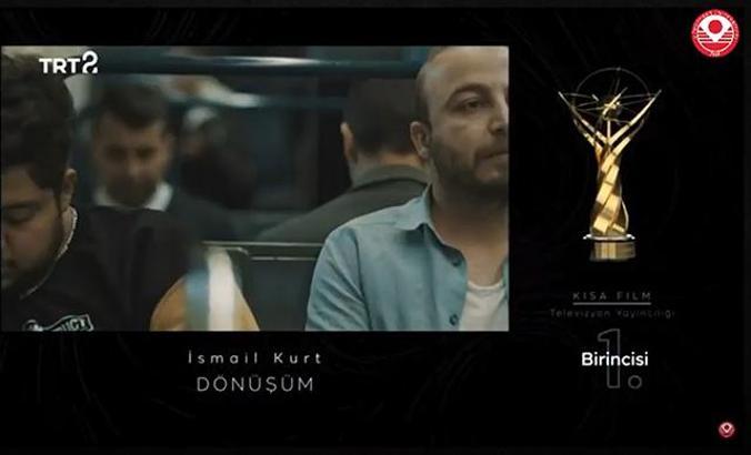 ‘Dönüşüm’ kısa film dalında ödül aldı